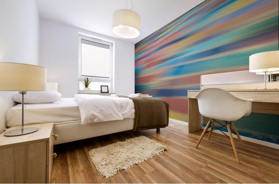 Beautiful Blurr Mural print