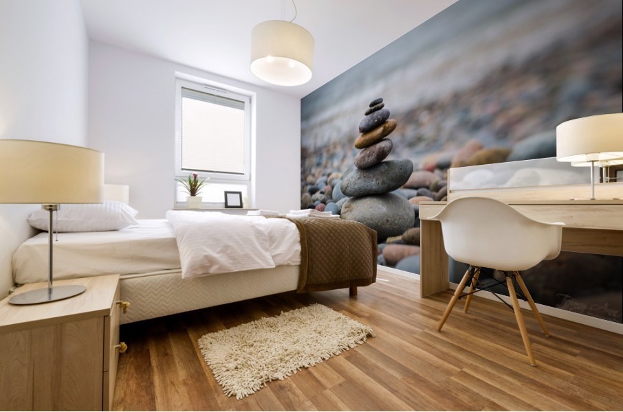 Zen Centered Mural print