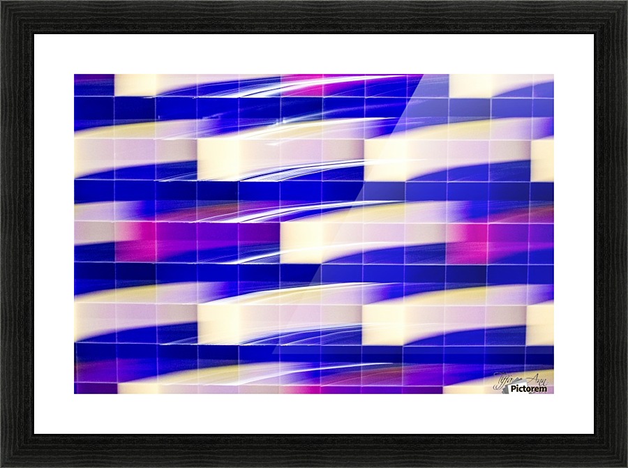 Shooting Tiles Picture Frame print