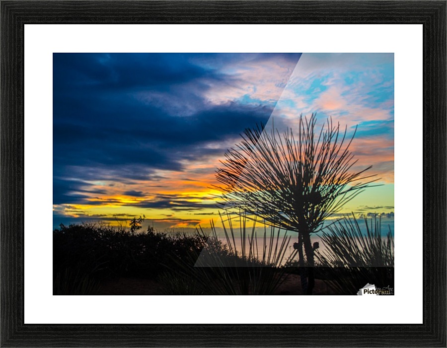 Rainbow Skies II Picture Frame print