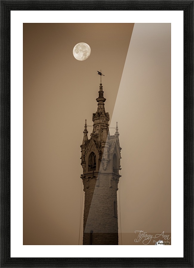 Mystic Moon Picture Frame print