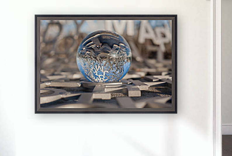 MKE Glass Ball Reflections by Tiffany Ross