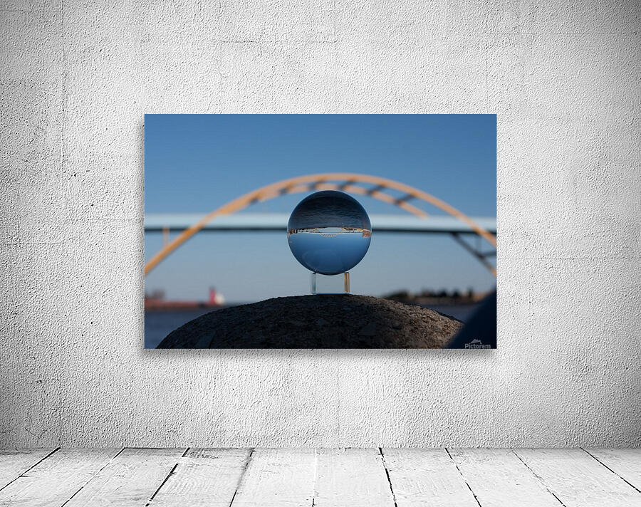 MKE Glass Ball Reflections Wall Preview
