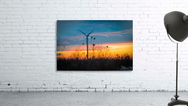Watching the Sunset Together Wall Preview