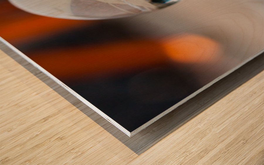MKE Glass Ball Reflections Wood print