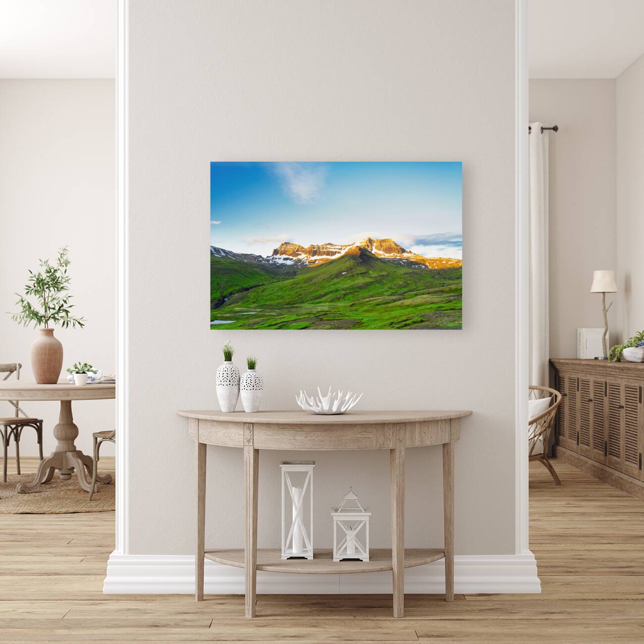 Iceland-White Peaks Reproduction