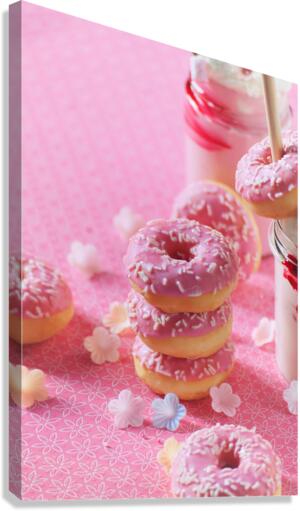 Pink Milkshake II Canvas Print