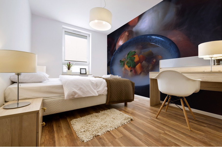 Vegetable soup II Mural print