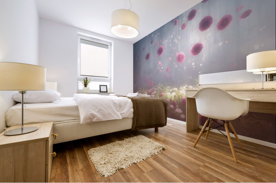 Soft wind Mural print