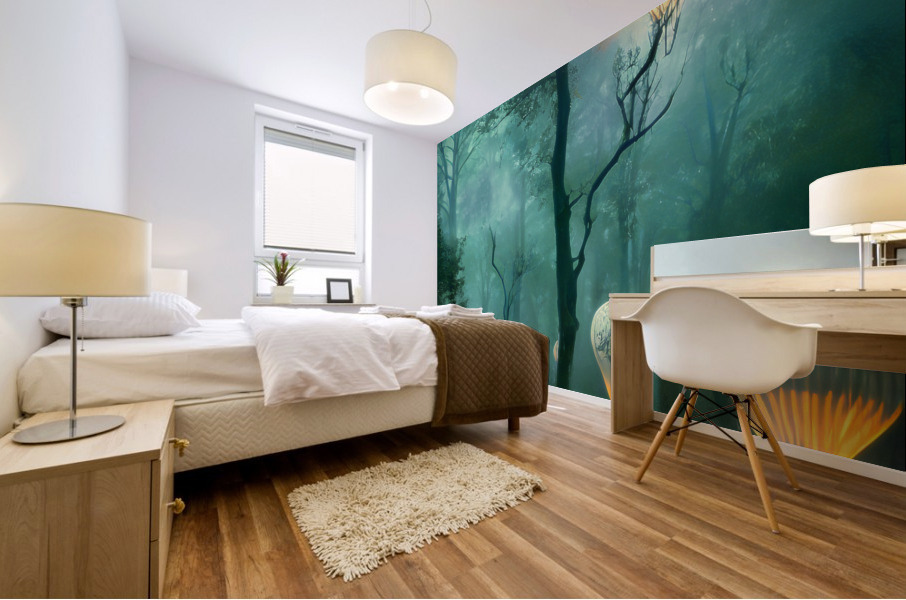 Bright light Mural print