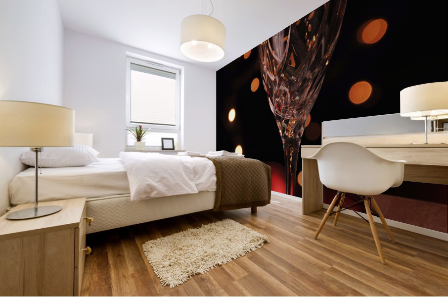 Crystal glass Mural print