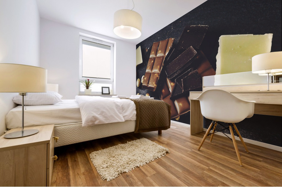 Chocolate Bars Mural print