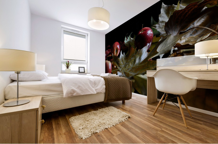 Three Apples Mural print