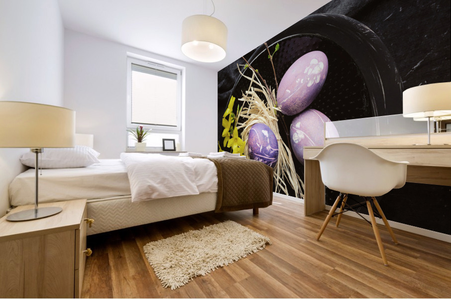 Easter Eggs III Mural print