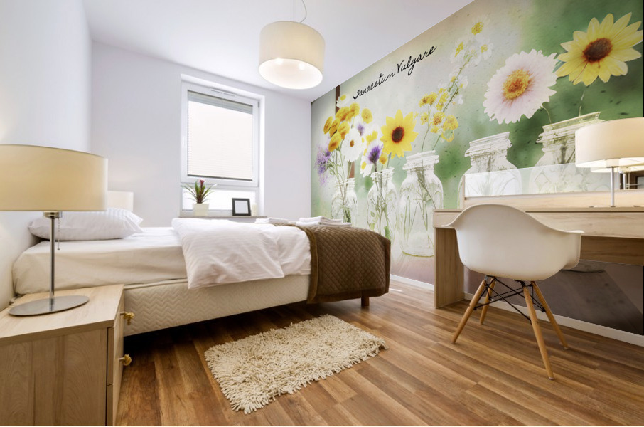 Tanacetum vulgare Mural print
