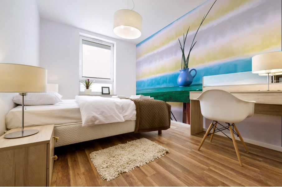 Striped wall Mural print
