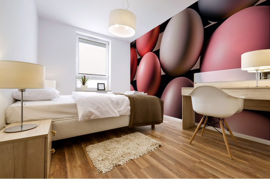 Stacked Mural print