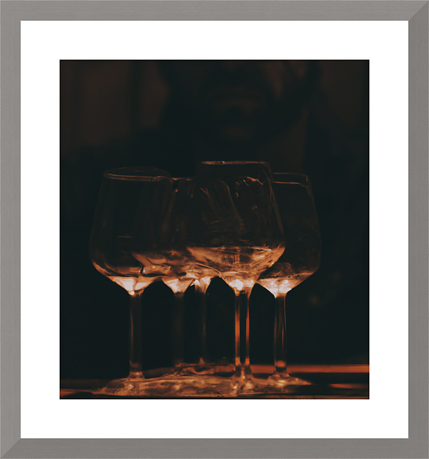 Seeing double II  Picture Frame print