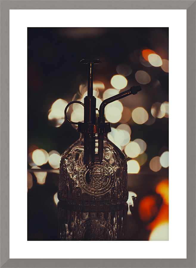 Glass bottle Picture Frame print