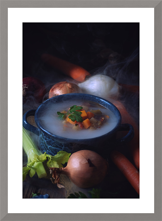 Vegetable soup II Picture Frame print