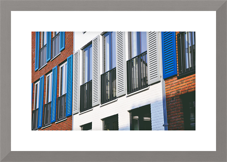 In a row Picture Frame print