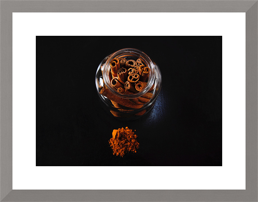 Curled up Picture Frame print