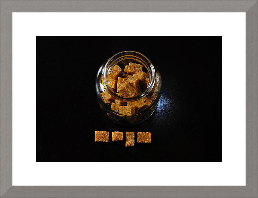 Sweet as a cube Picture Frame print