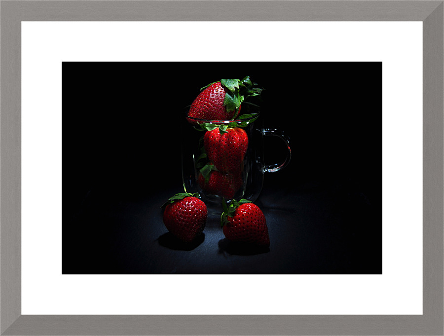 Strawberrylicious Picture Frame print