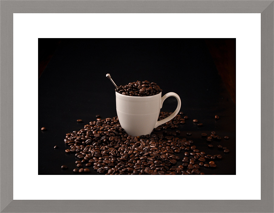 Coffee beans III Picture Frame print