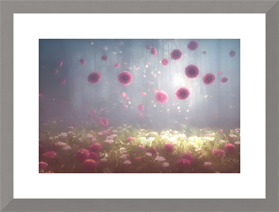 Soft wind Picture Frame print
