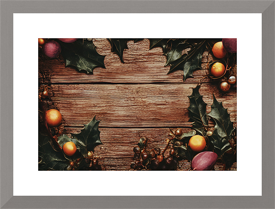 Xmas I Picture Frame print