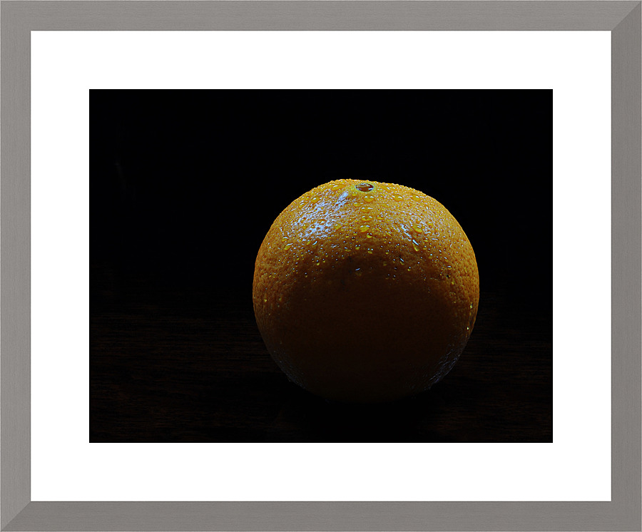 Orange Picture Frame print