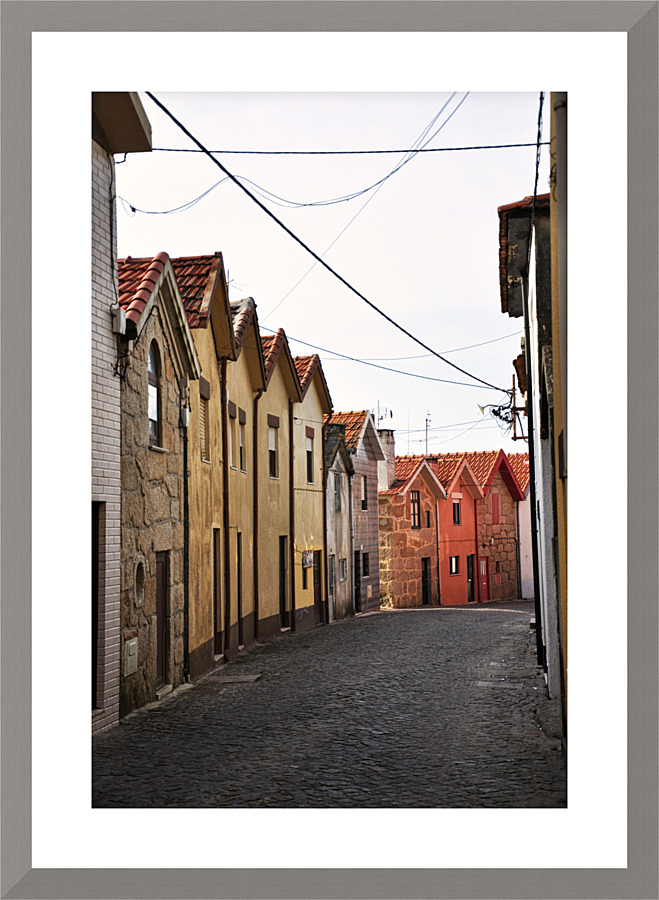 Narrow street Picture Frame print
