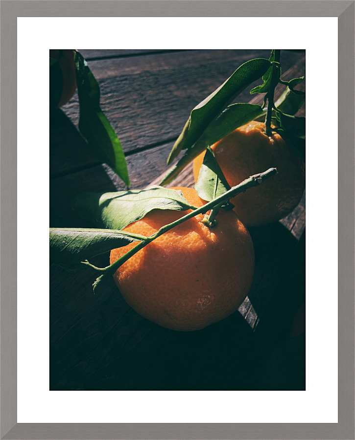 Tangerine II Picture Frame print