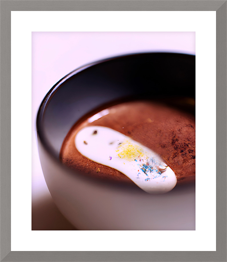 Hot cocoa I Picture Frame print