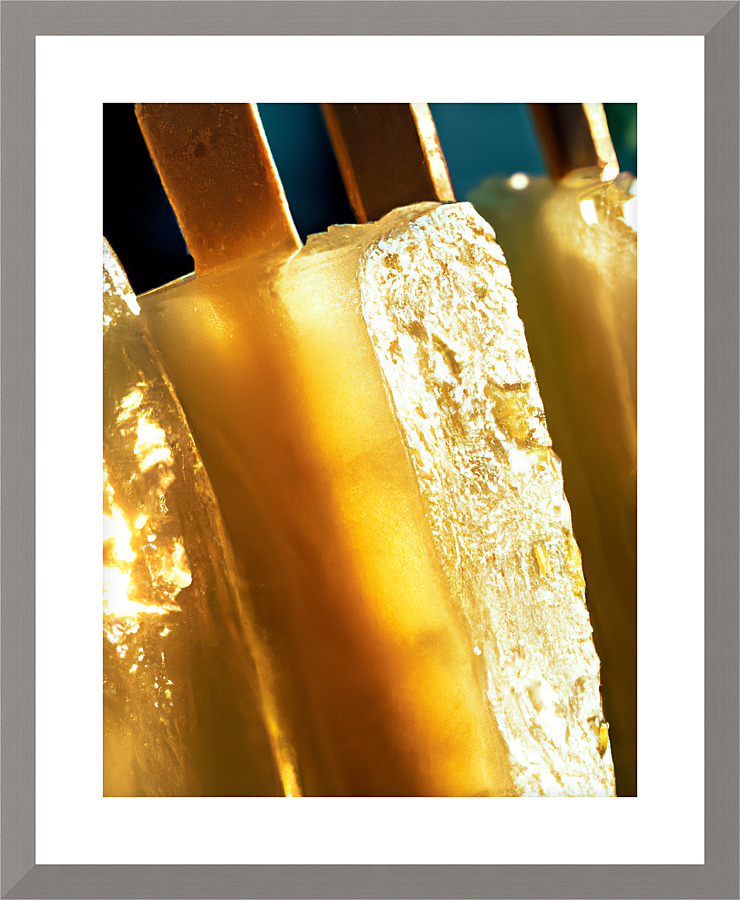 Popsicles III Picture Frame print