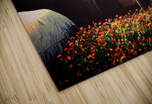 Bedroom with flowers I Thevectoryfloor puzzle