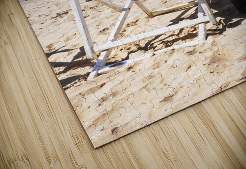 Striped deck chair Thevectoryfloor puzzle