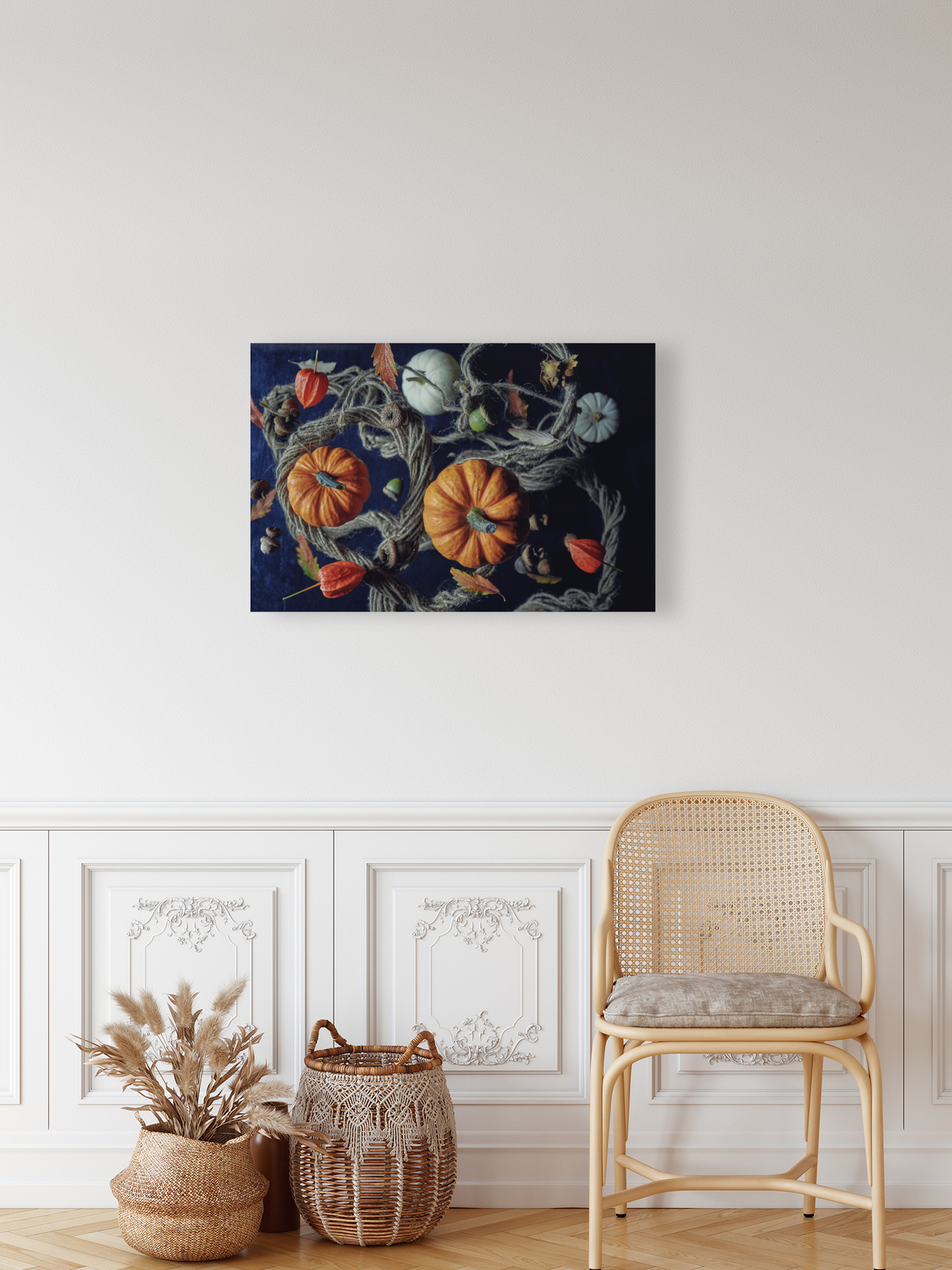 Floating pumpkins  Reproduction