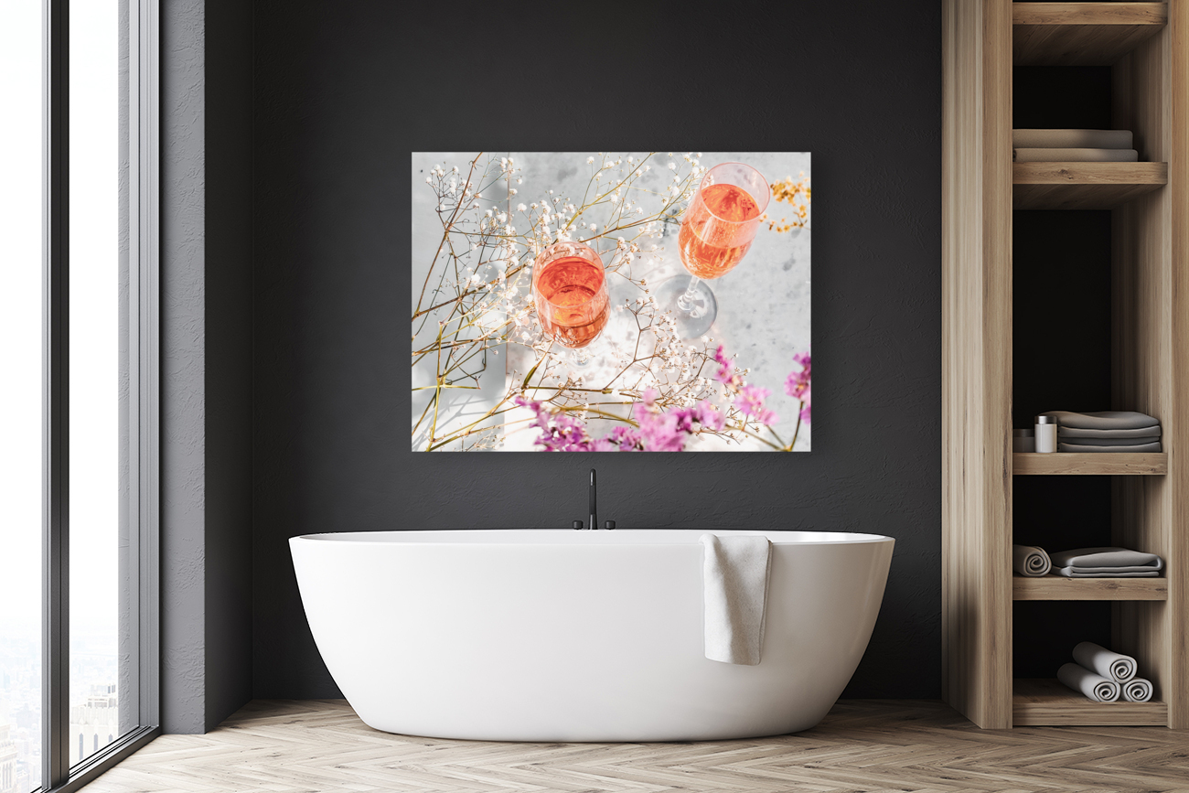 Peach bubbles I Reproduction