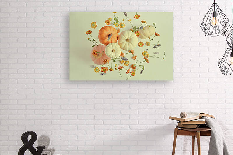 Floating pumpkin I  by Thevectoryfloor