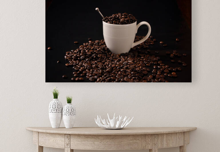 Coffee beans III by Thevectoryfloor