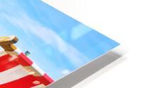 Two deck chairs HD Metal print