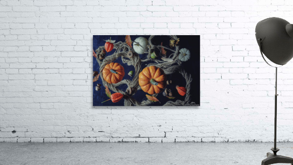 Floating pumpkins  Wall Preview