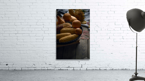 Oranges and corn Wall Preview
