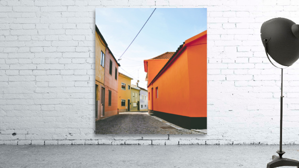 Tangerine house Wall Preview