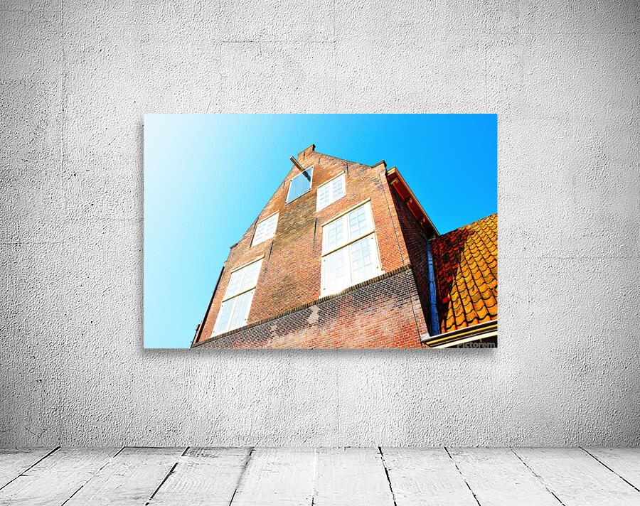 Red brick warehouse Wall Preview