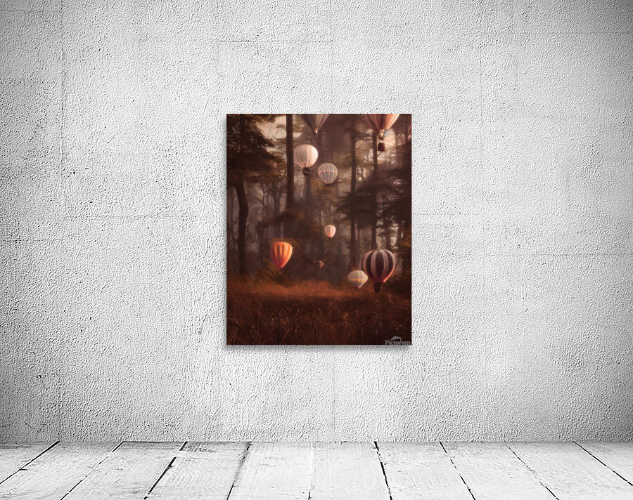 In the woods Wall Preview