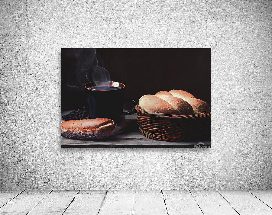 Coffee and bread Wall Preview