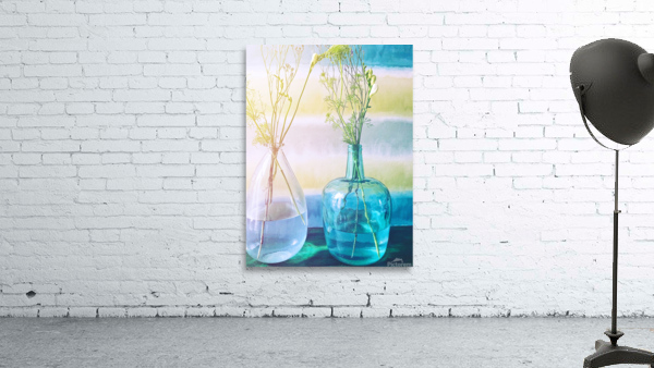 Vases With Flowers Wall Preview